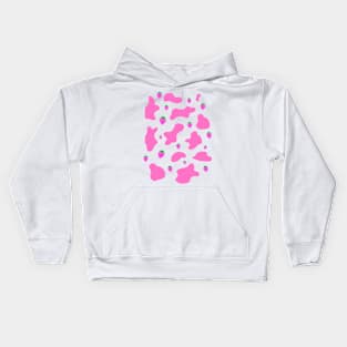 Strawberry Milk Cow Kids Hoodie